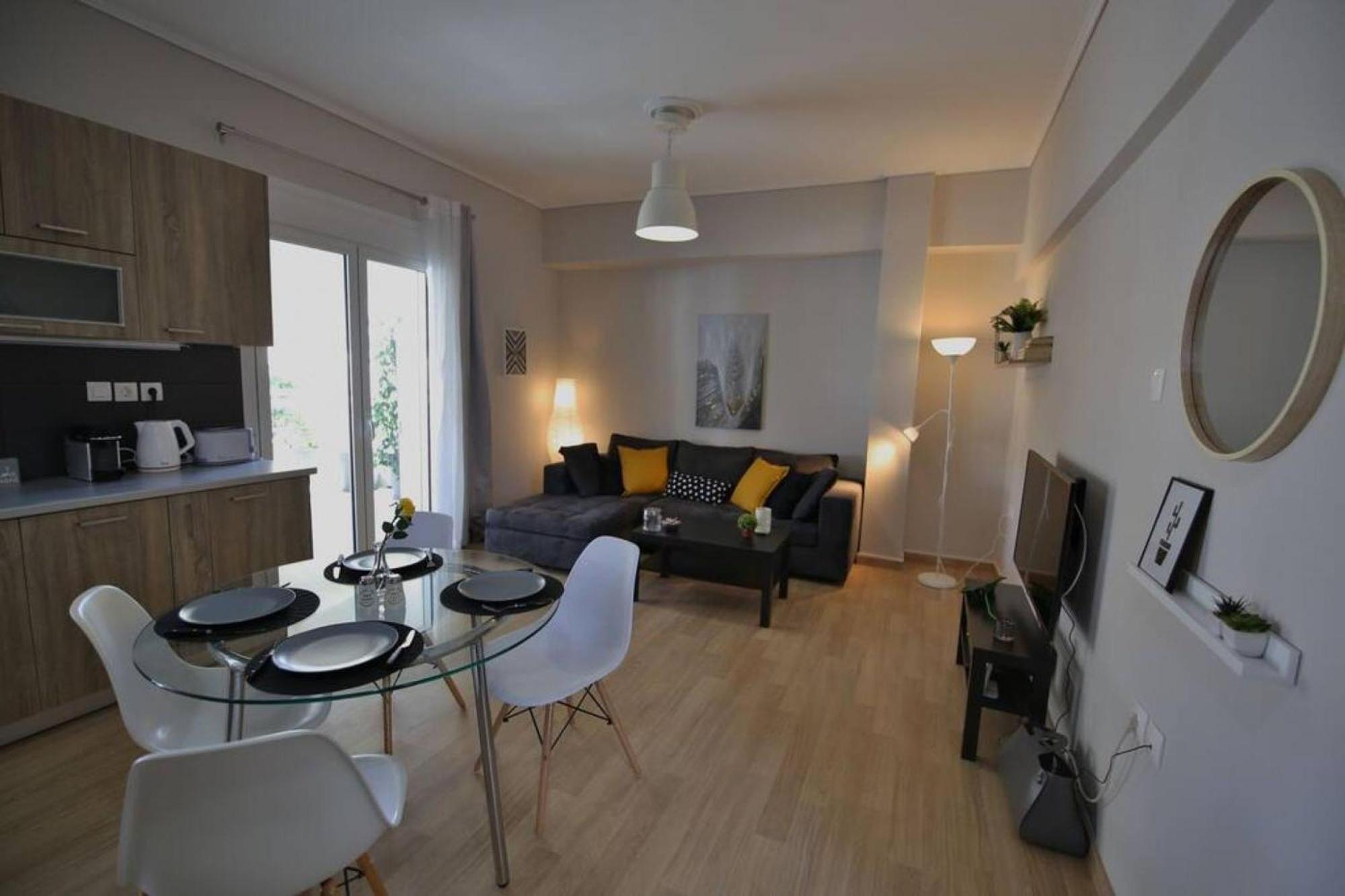 Апартаменты Penthouse Lux Flat With 2 Bd Next To Larissis Афины Экстерьер фото