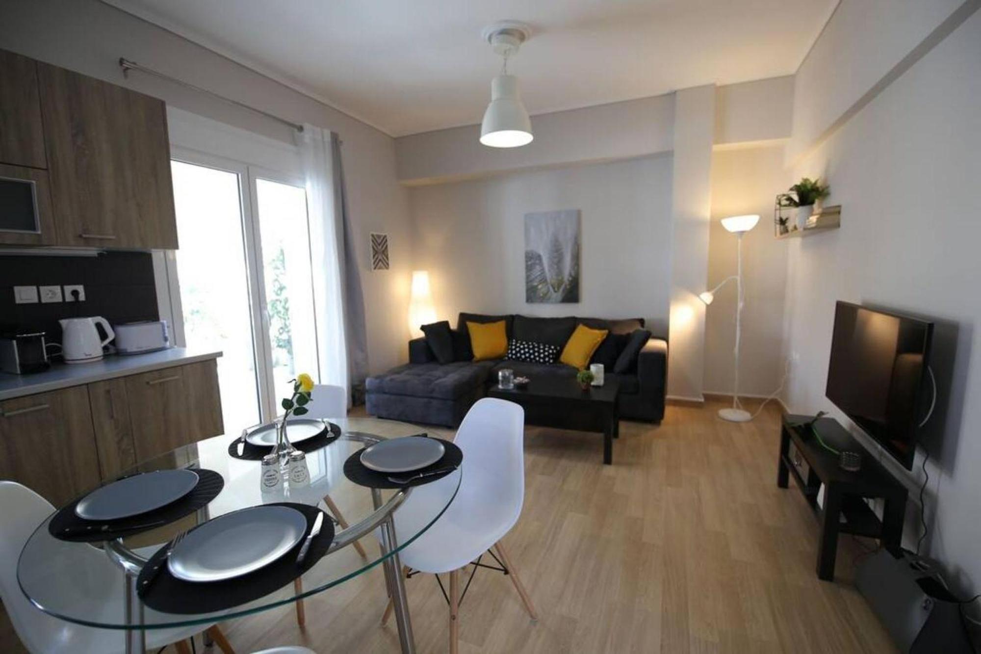 Апартаменты Penthouse Lux Flat With 2 Bd Next To Larissis Афины Экстерьер фото